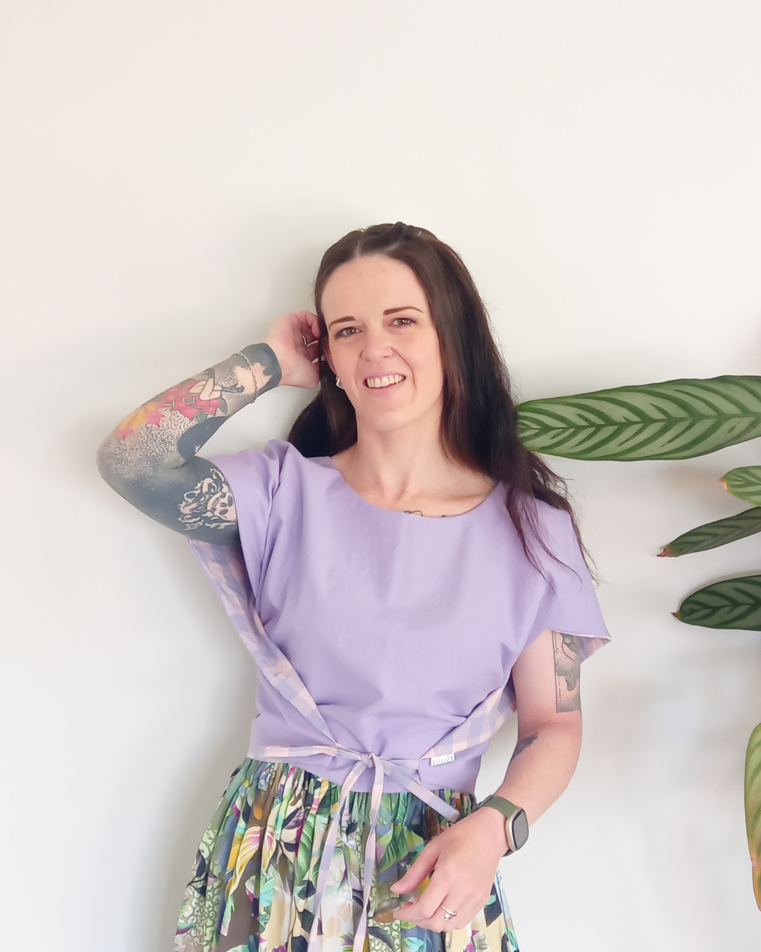 Charlie top in Purple