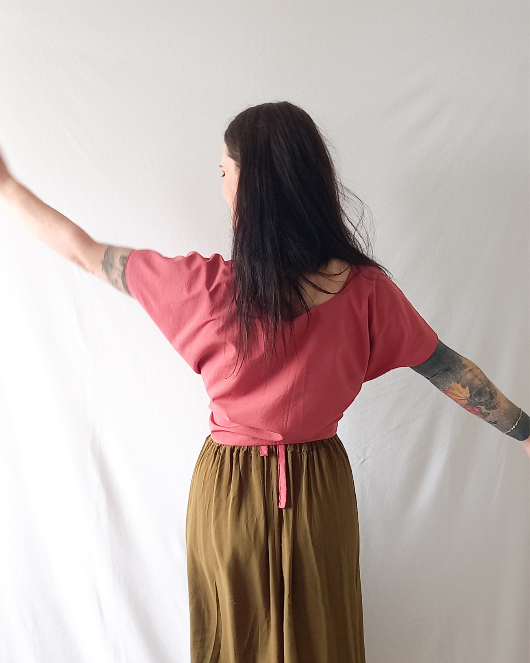 Charlie top in Blush