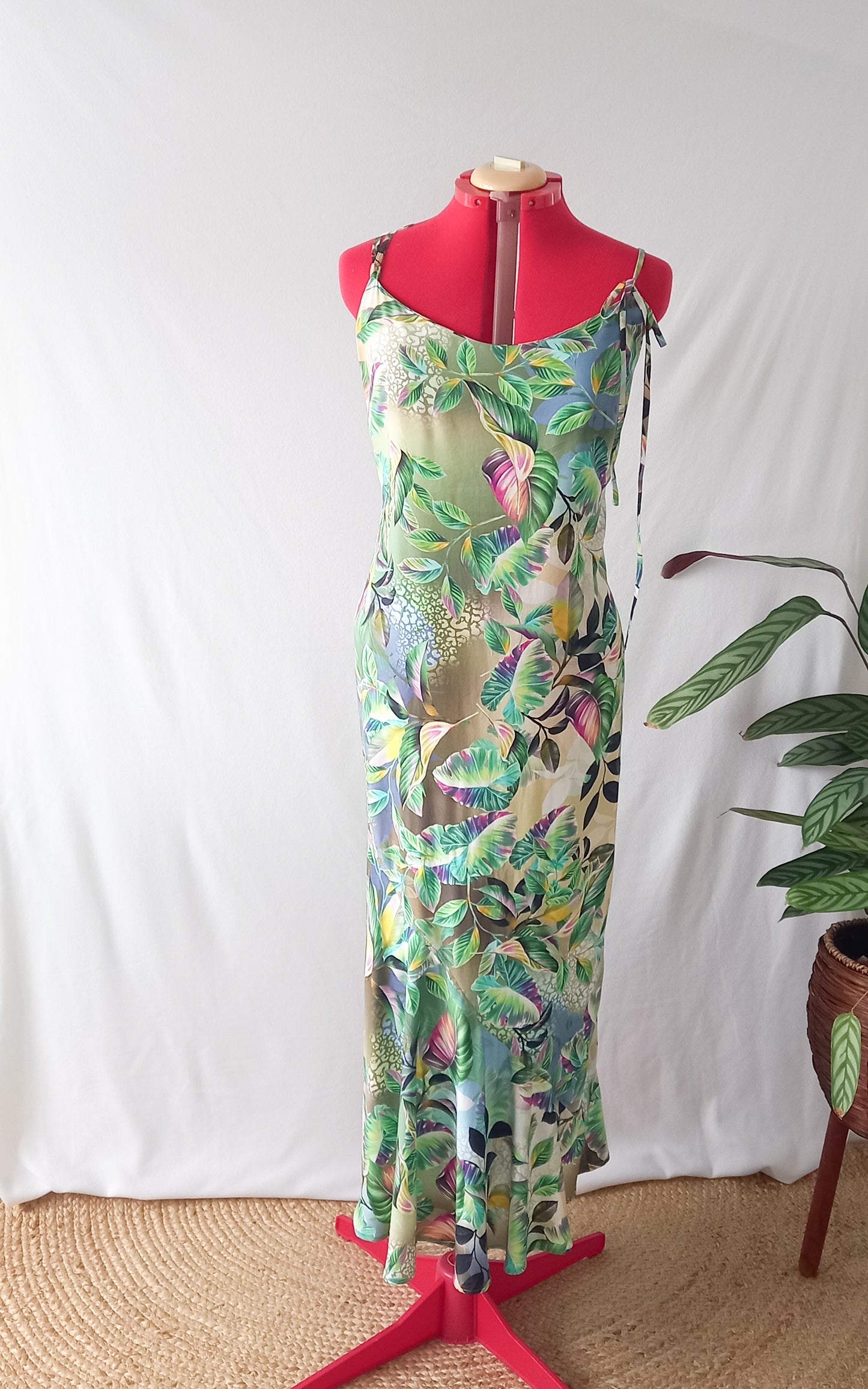 Jungle flounce rental dress - size 12