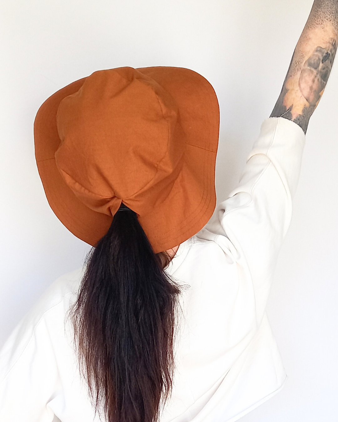 Rust women's sunhat