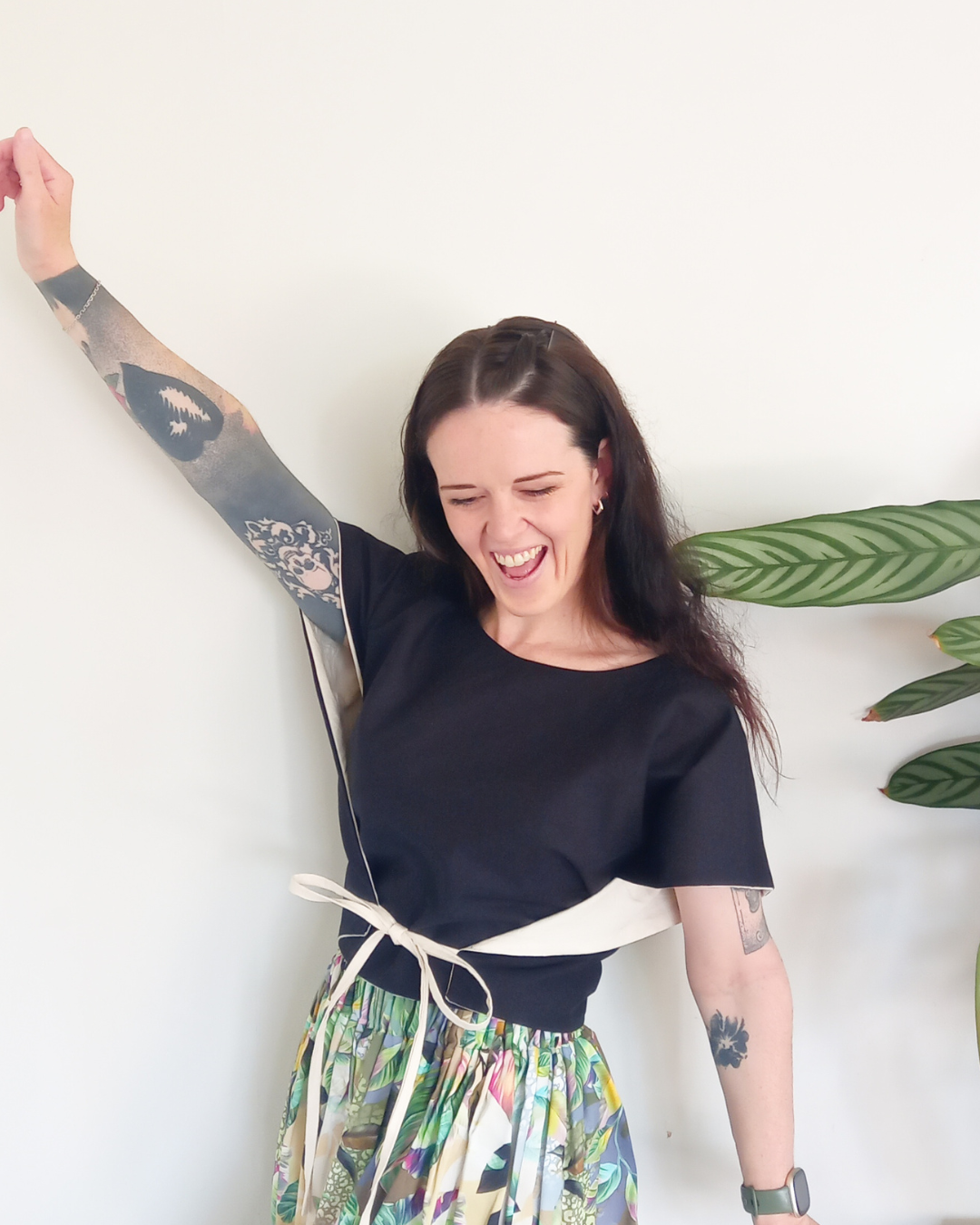 Charlie top in Black