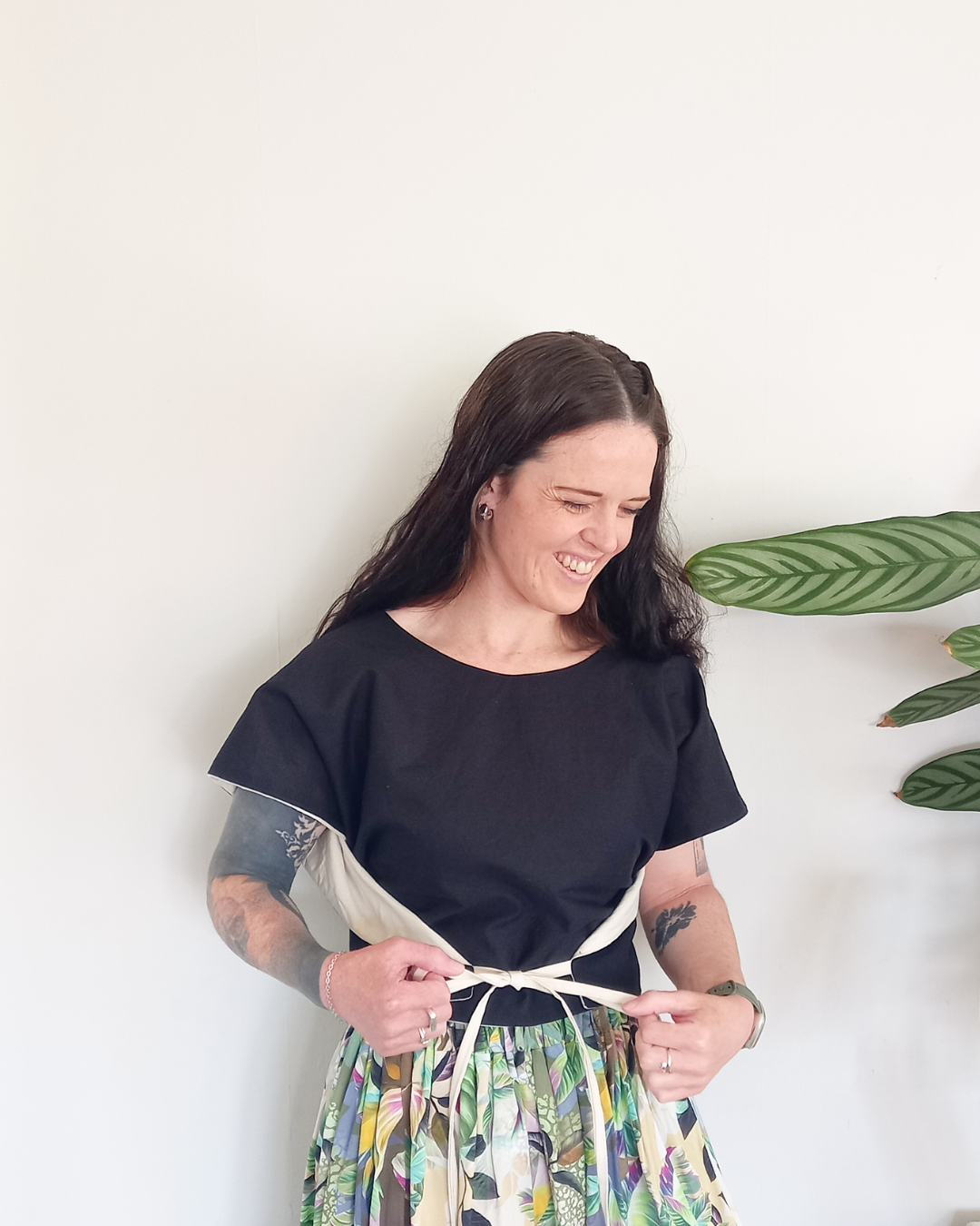 Charlie top in Black
