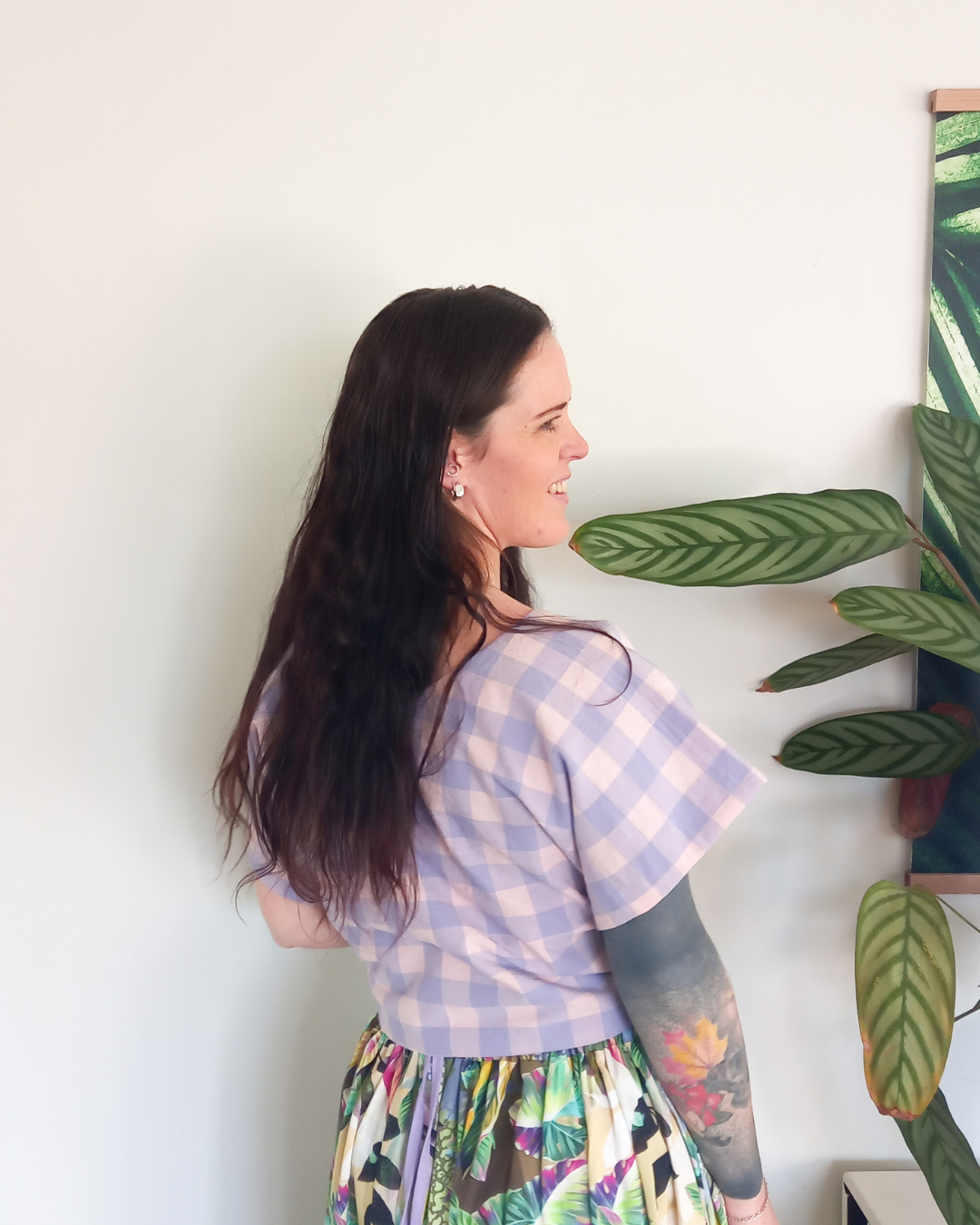 Charlie top in Purple