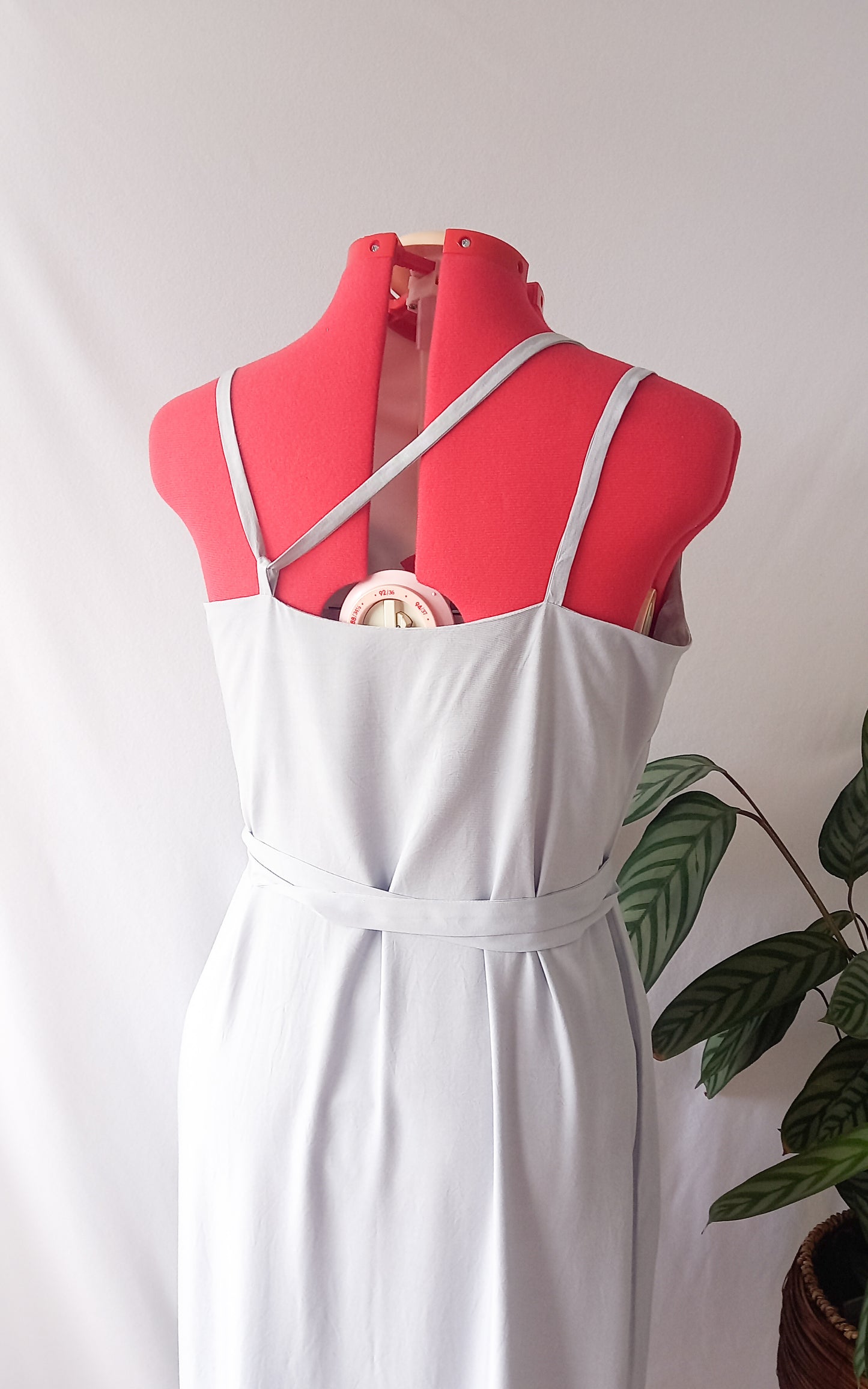 Duck egg sheath rental dress - size 14
