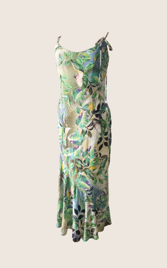 Jungle flounce rental dress - size 12
