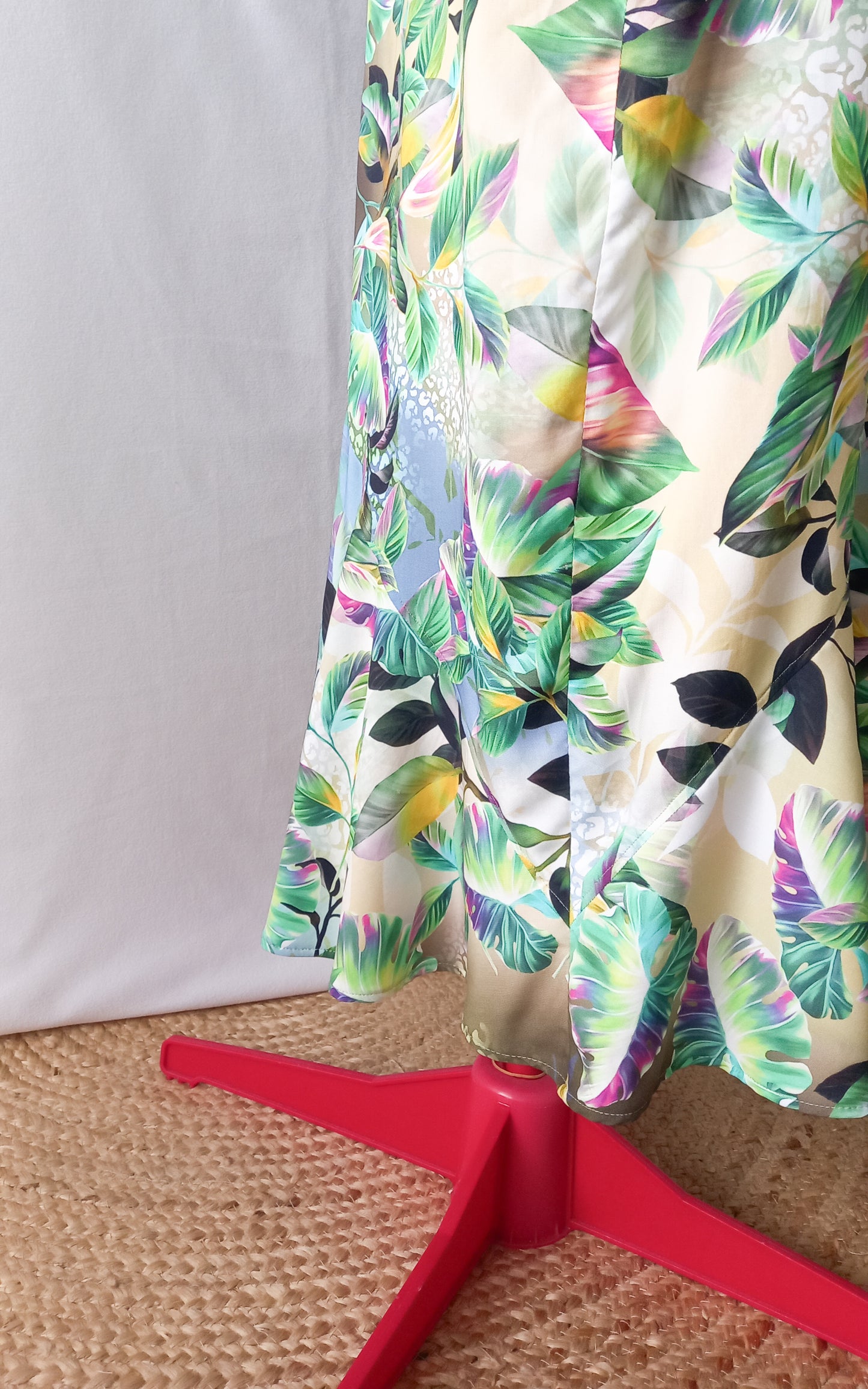 Jungle flounce rental dress - size 12