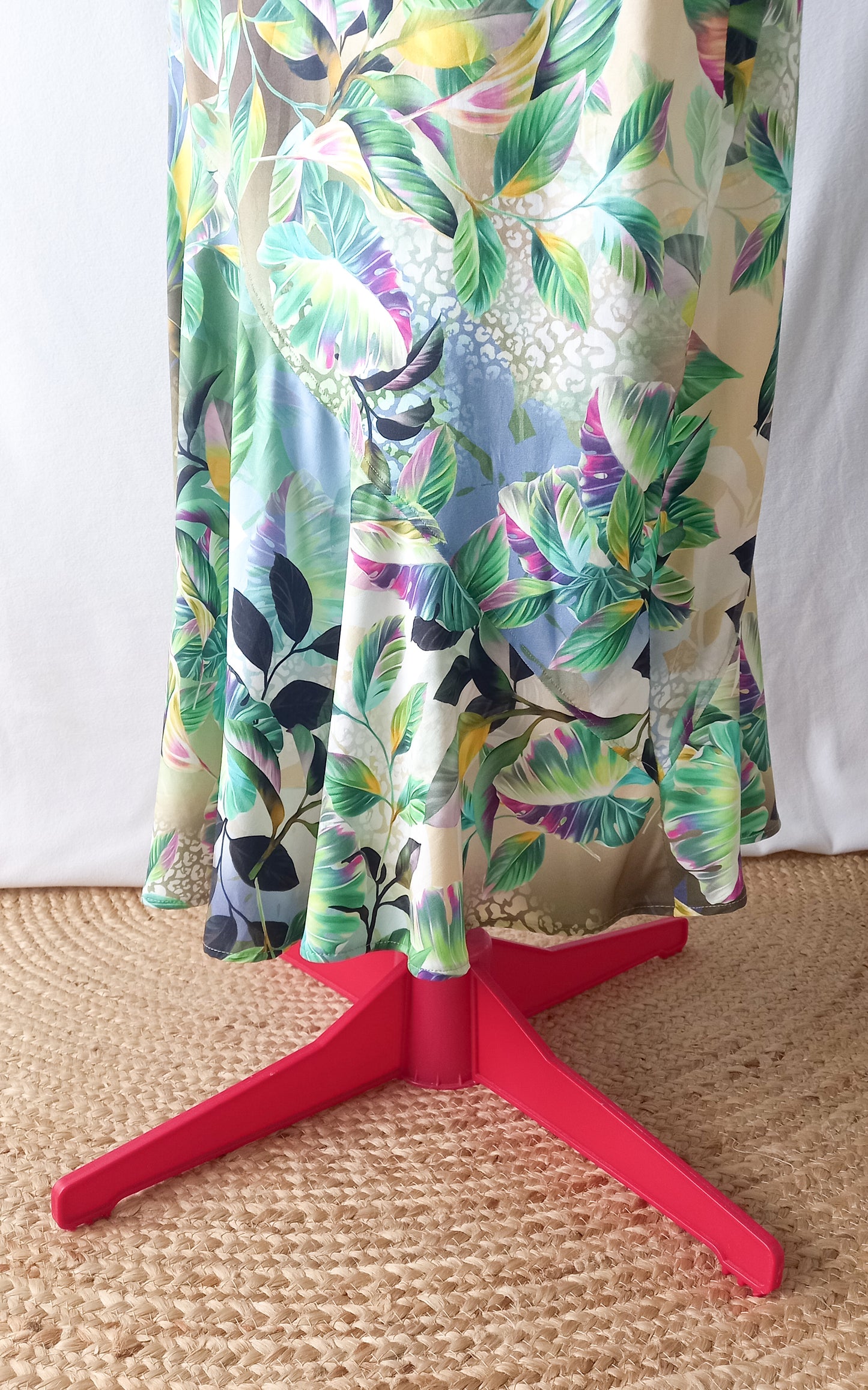 Jungle flounce rental dress - size 12