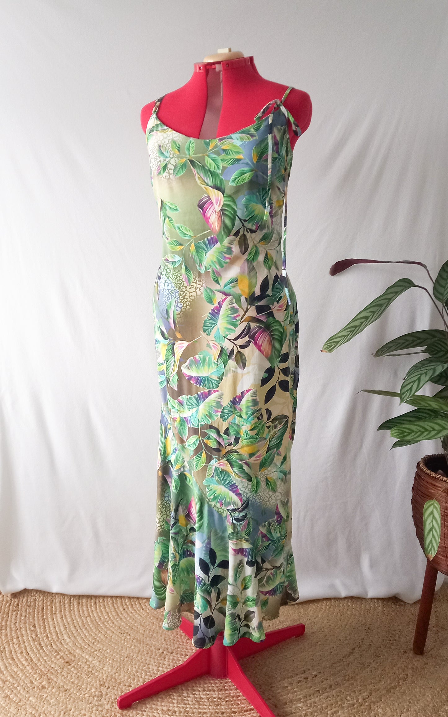 Jungle flounce rental dress - size 12
