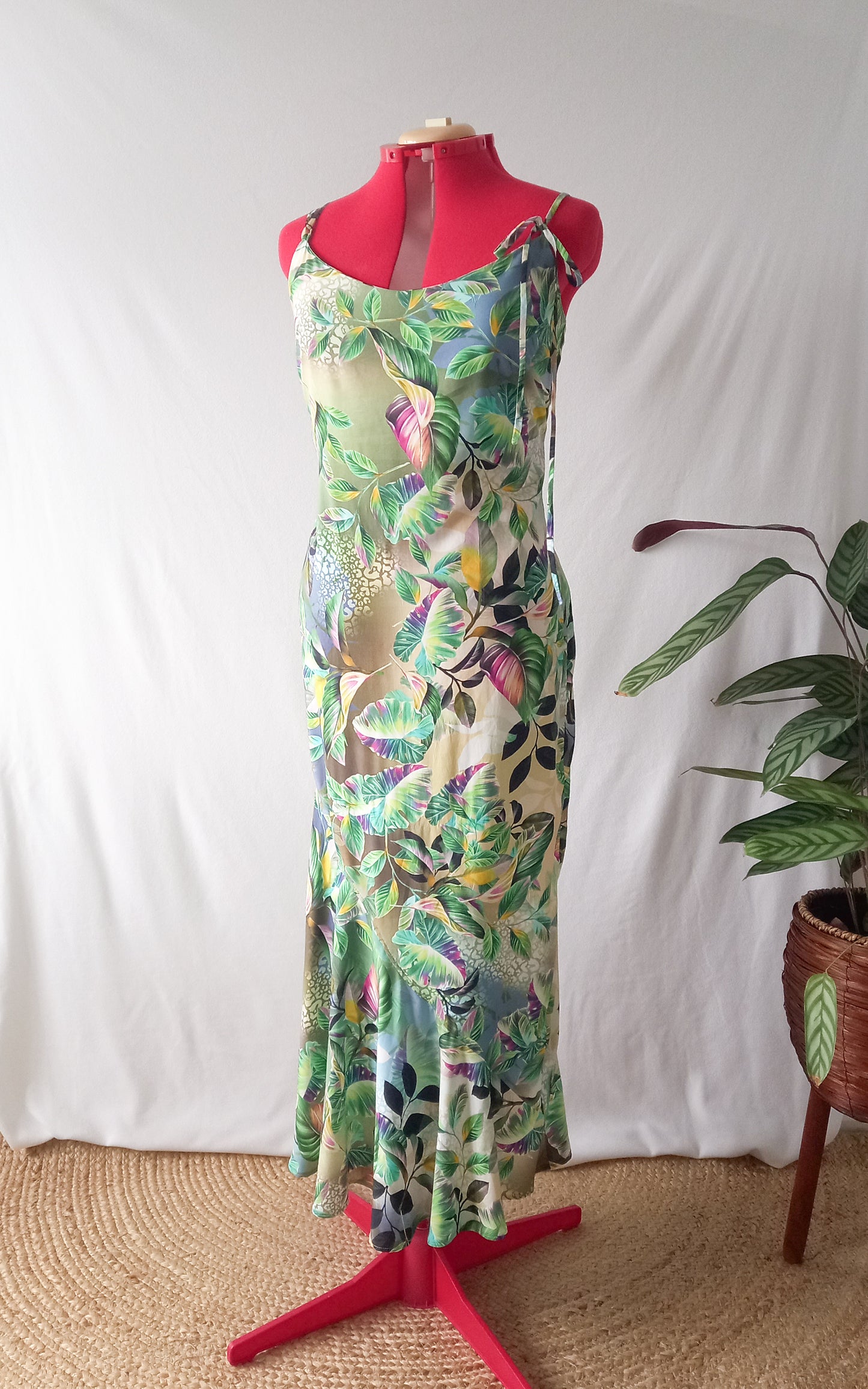 Jungle flounce rental dress - size 12