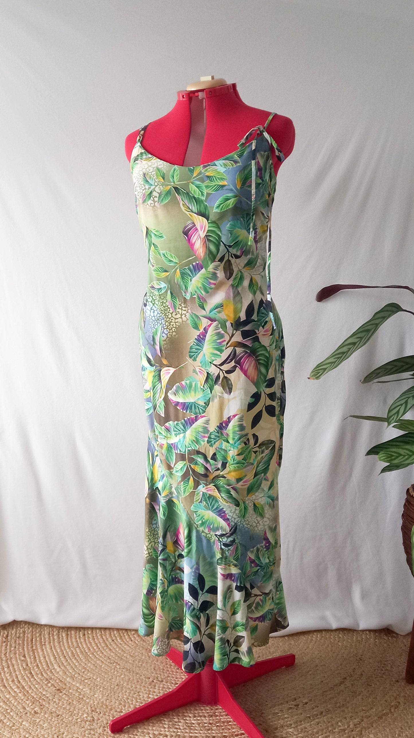 Jungle flounce rental dress - size 12