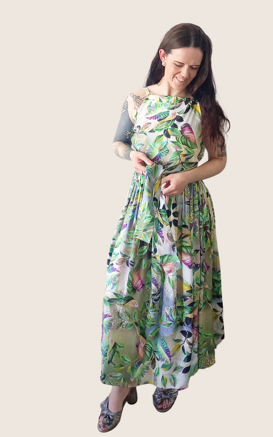 Jungle rental dress set - size S